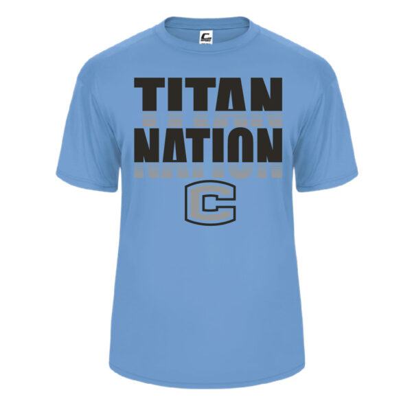 MLCHS FB Fundraiser Performance Tee – B510000 Columbia Blue