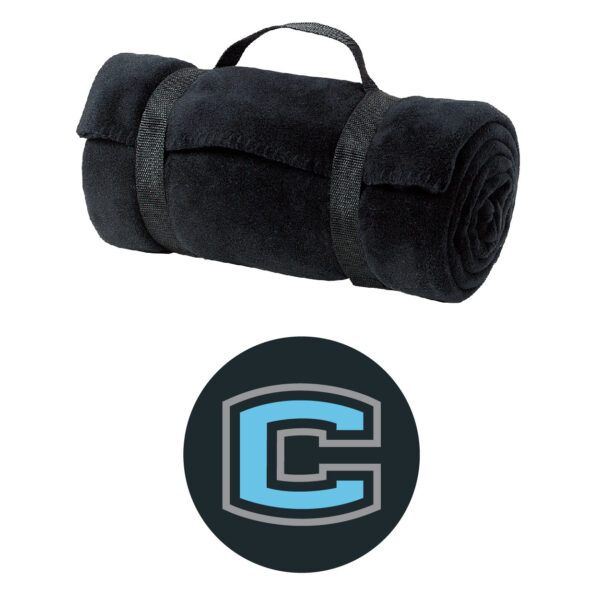 MLCHS FB Fundraiser Embroidered Fleece Blanket – BP10 Black