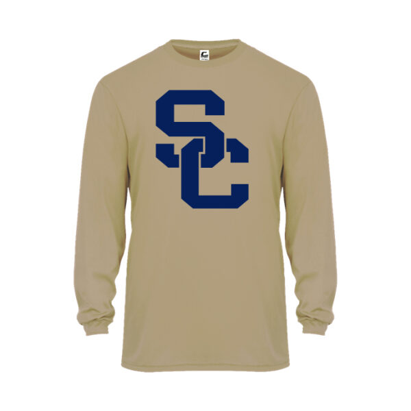 SC FB Fundraiser Performance Long Sleeve Tee - B510400 Vegas Gold