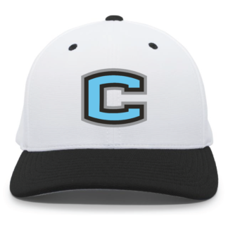 MLCHS FB Fundraiser Embroidered Pacific Headwear 498F White/Black