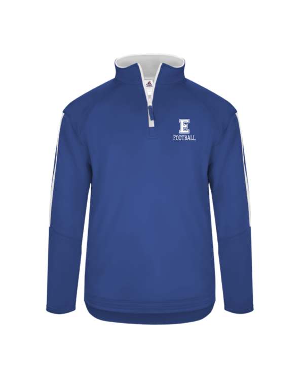 Eminence FB Fundraiser Embroidered 1/4 Zip Sideline Fleece – B148900 Royal/White