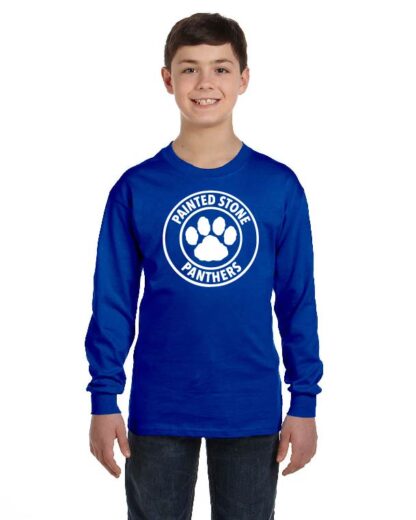 PS - Gildan Youth Heavy Cotton Long Sleeve T-Shirt - G540B